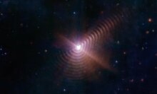 Wolf-Rayet 140 star duo making dust rings