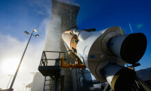 Hoisting a United Launch Alliance Atlas V rocket