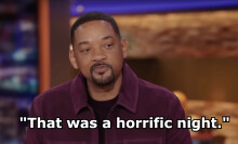 Will Smith on "The Daily Show."