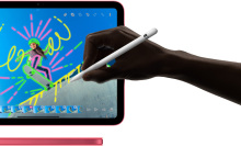 A person is sketching on the Apple iPad (10th Generation)