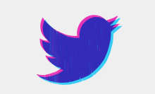 Illustration of the Twitter logo.