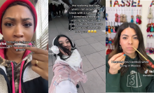 Three TikTok users talk about New Year's traditions