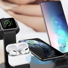 ChargeUp 6-in-1 Wireless Charging Station on a table.