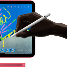 A person is sketching on the Apple iPad (10th Generation)