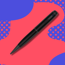 ispypen with colorful background