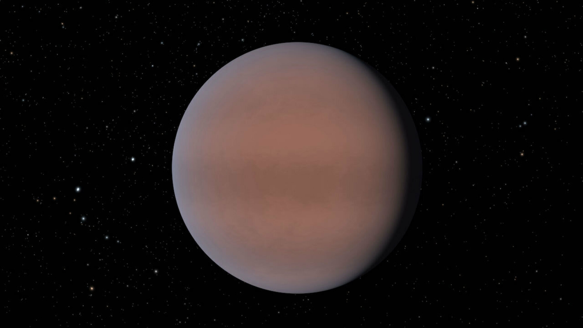 a "super Neptune" exoplanet