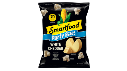 bag of smartfood white cheddar popcorn