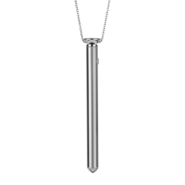 silver vibrator necklace