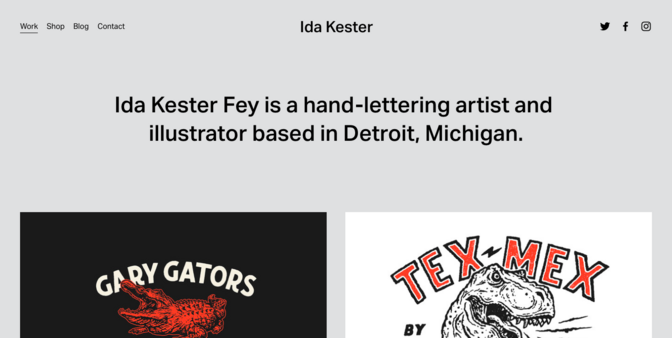 Kester homepage.